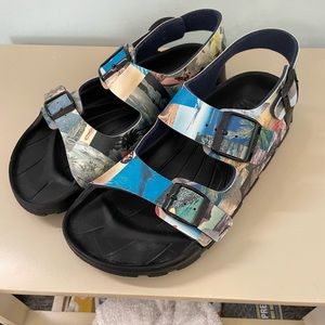 Birkis Birkenstock Hawaii Surf Sandals Women Size 39/8